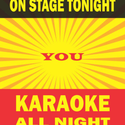 karaoke all night